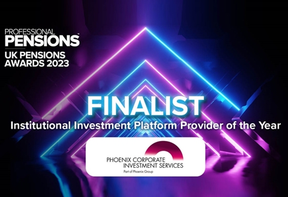 Phoenix CIS Shortlisted as a Finalist at the UK Pensions Awards